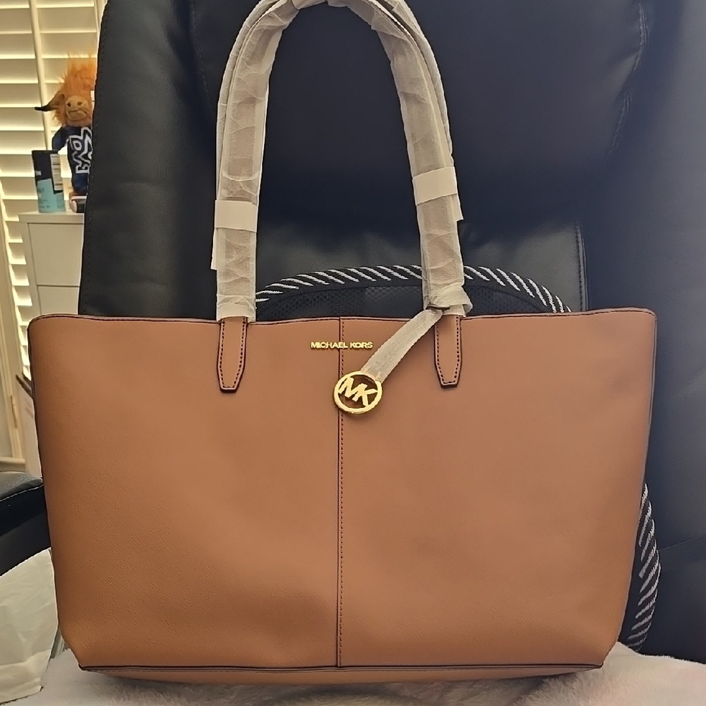 Michael Kors Brown Tote Bag